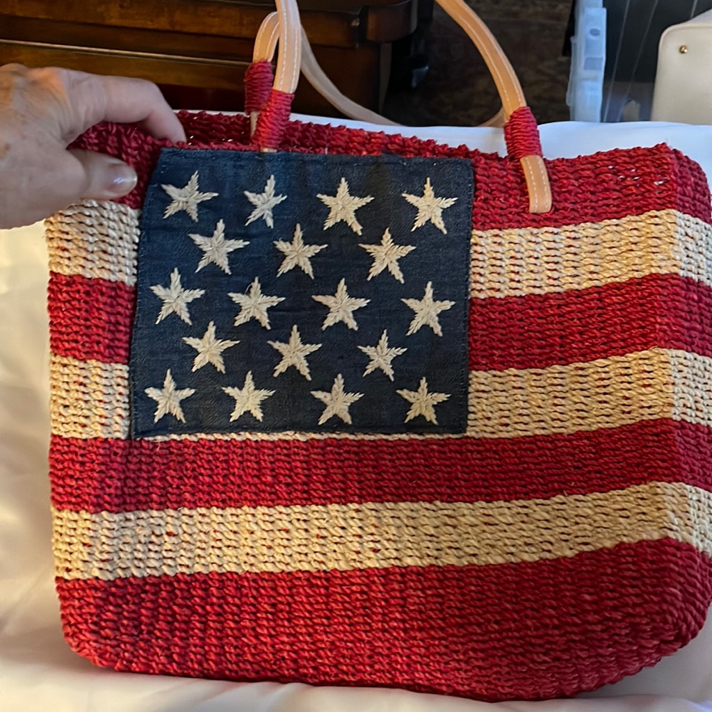 Amanda Smith Brand Straw Purse